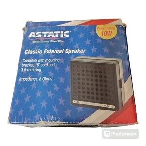 Astatic 302-VS2 10W/8Ω Presidential External CB Speaker